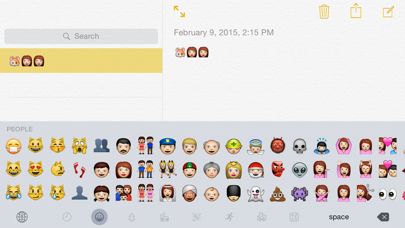 Illustration for article titled Sign Up for the iOS 8.3 Beta to Get Your Brand New, Jaundiced Emojis